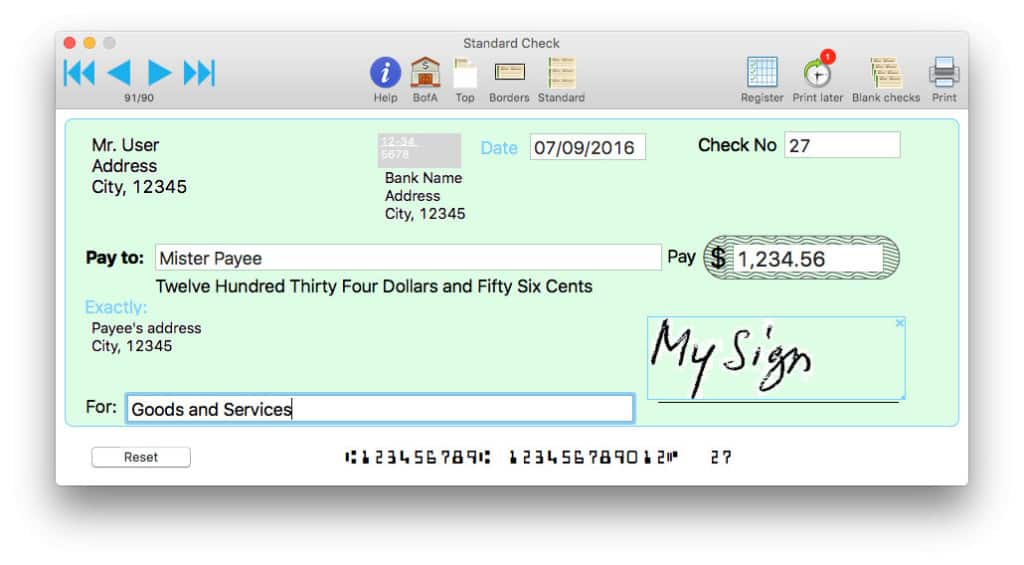 Cheque Print Software For Mac Online